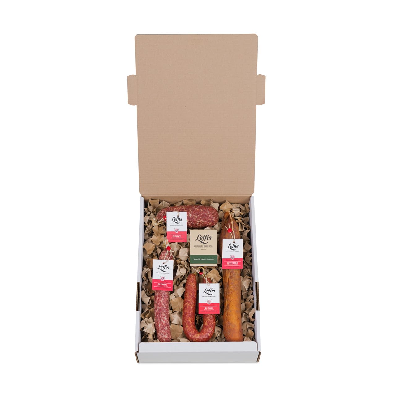 Leffis WURSTPAKET Best of – Ahle Wurst Geschenkbox Männer, Nordhessen