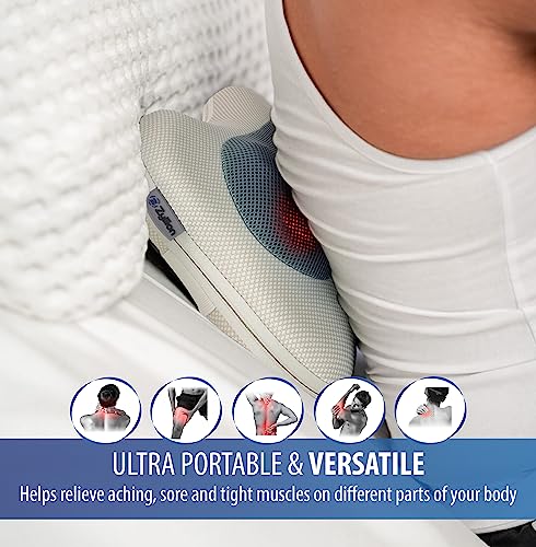 44% Off Zyllion Shiatsu Back and Neck Massager with Heat