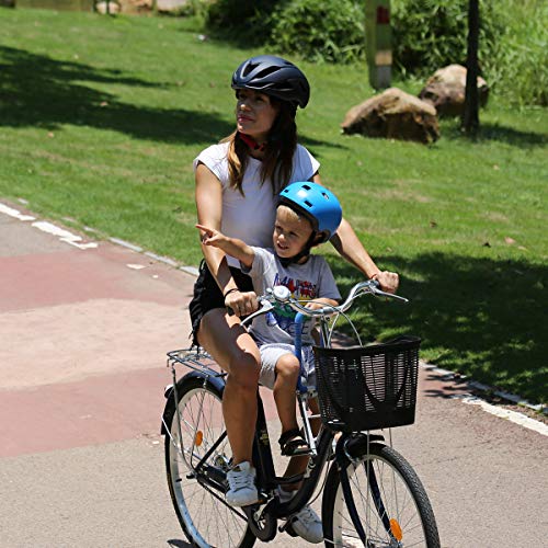 UrRider Child Bike Seat - Front Baby Seat, Portable, Foldable & Ultralight Kids' Bicycle Mounted Child Carrier with Handrail for Cruiser Bikes, Foldable Bikes, City Shared Bikes - Thumbnail 7