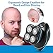 Electric Shavers for Men Teamyo 5D Floating Deep Clean Head Shaver for Bald Men, Fast Charging IPX7 Waterproof Mens Electric Razor with Hair Clippers Nose Hair Trimmer & Facial Cleaning Brush