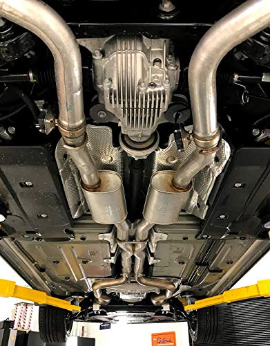 Pypes 3" Violator Cat Back Exhaust System With X-Pipe For 2015-2019 Dodge Challenger Srt 6.4L #TOP2
