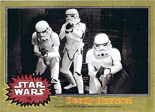 Storm Troopers trading card Star Wars Topps Heritage Chrome 199916