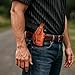 Universal Leather Holster for Sig P365, Ruger LCP 380, LCP 2, LCP Max, G42, M&P Bodyguard and Similar Size Micro/Pocket Pistols – IWB and OWB Convertible, Optic Ready, Ambidextrous, Brown