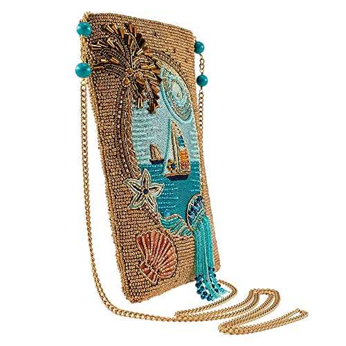Mary Frances Sail Away Beaded Crossbody Phone Bag with Adjustable Strap for Special Occasions, Multicolor3