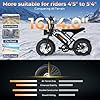 Tamobyke T16 Electric Bike for Teens & Childs, 1000W Motor 48V15.6Ah Removable Battery, 30MPH Off-Road Electric Bicycle,16"Fat Tire Ebike for Kids, 7-Speed,Dual Hydraulic Brakes, Fits Riders 4'5"-5'4" #2