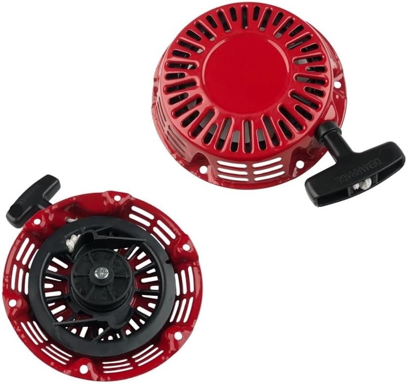 TMLbhSEZ 1 Pc Pull Start Recoil Starter Fit for GX120 GX160 GX200 GX140 and 5.5 HP 6.5 HP Series Engines Lawn Mower Accessories