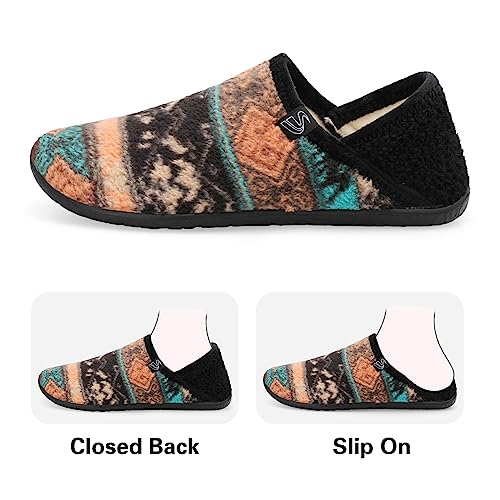 Image of Spesoul Fuzzy House Slippers for Women Men Indoor Closed Back Lightweight Cozy Faux Furry Lining Barefoot House Shoes Slipper Socks for Bedroom Home Office Yoga Outdoor Walking Shoes