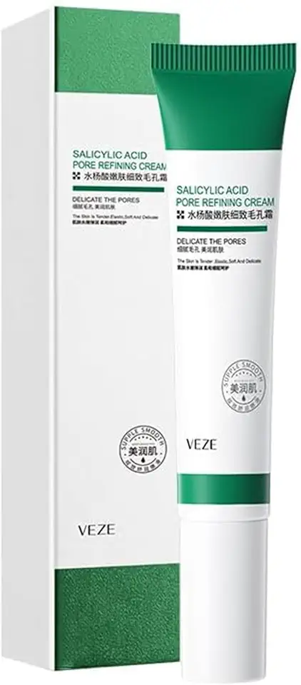 Gel de Ácido Salicílico para Acne - Tratamento de Espinhas, Cravos e Oleosidade - 20g - Ação Esfoliante e Secativa - Pele Sensível - Não Comedogênico - Dermatologicamente Testado;creme facial;acne;clareador de pele