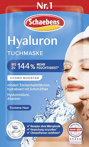 Schaebens Hyaluron Tuchmaske, 21 g