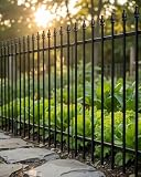 ARIFARO 42in Decorative Metal Fence