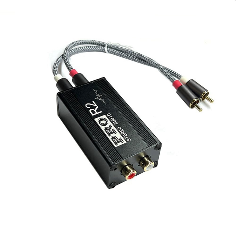 1 PCS Ground Loop Audio Isolator Noise Suppressor Isolateur Audio Signal Noise Reducer