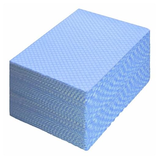 JINYUDOME Disposable Kitchen Cleaning Cloths Dish Towels Dish Cloth Reusable Cloths for Kitchen, Bathroom, Household Cleaning (Blue 100 Pack)