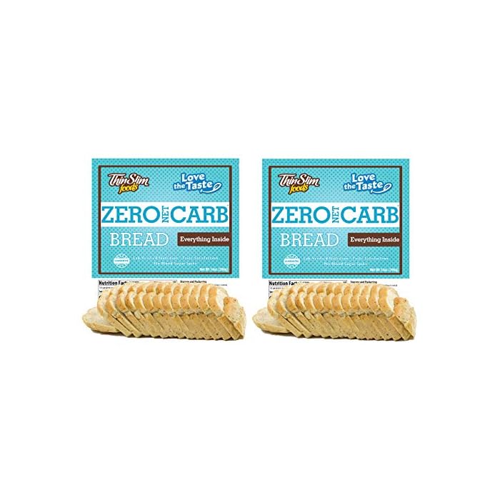 Buy ThinSlim Foods Zero Net Carb Keto Bread Low Carb Bread Keto