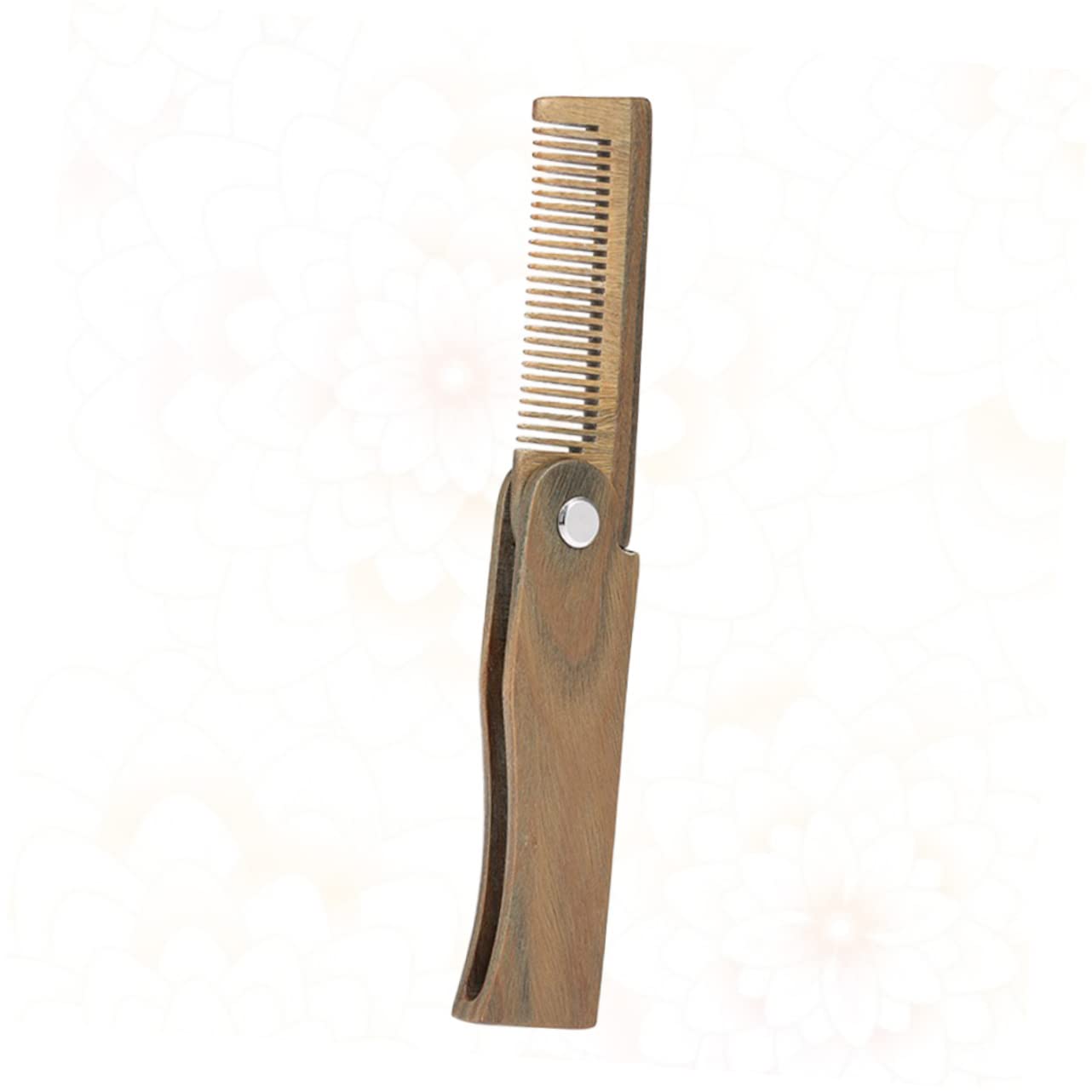 PLAFOPE Wooden Beard Comb for Men Styling Kit Mini Pocket Excellent Beard Care Tool