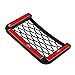Car Storage Organizer, DDSKY 2-Pack Universal Car String Bag Car Seat Side Storage, 6 X 3.2 Net Bag Mesh Pocket Organizer Stick-on for Purse Bag Phone