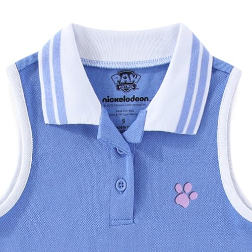 Paw Patrol Nickelodeon Skye Girls Sleeveless Tennis Dress with Pockets for Toddler and Big Kids2