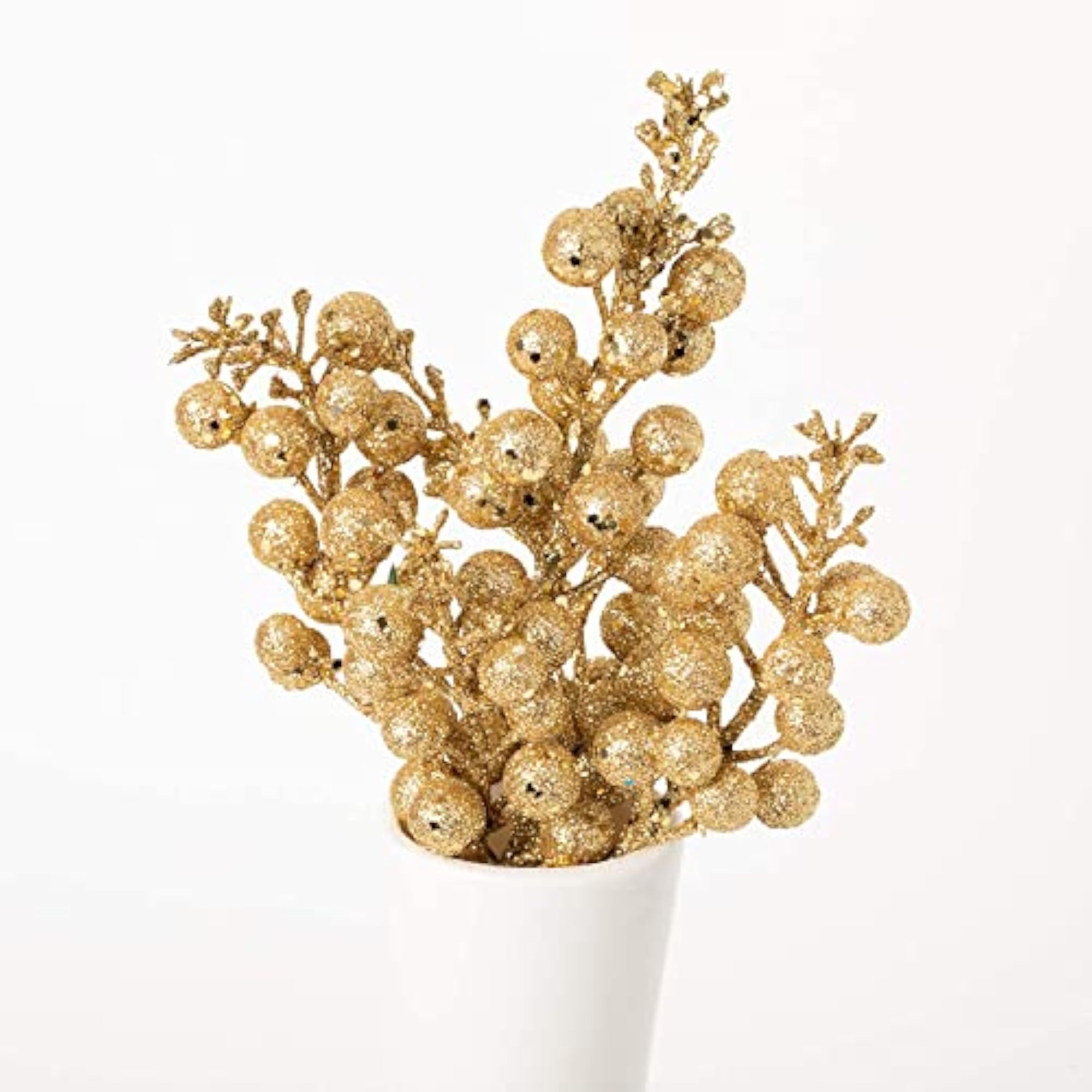 Golden Berry Picks for Christmas Tree Decoration