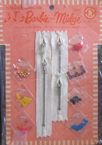 Barbie Vintage and Midge Fashion Dress Makers Accessory Pack (1963)