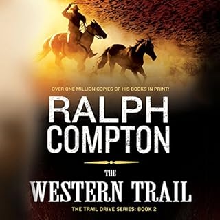 The Western Trail Audiolibro Por Ralph Compton arte de portada
