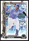 2025 Topps Holiday #H116 Salvador Perez Kansas City Royals MLB Baseball Base Trading Card