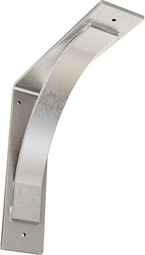 Vista 21 de Soporte de acero Morris de 3 pulgadas de ancho x 10 pulgadas de profundidad x 10 pulgadas de alto, con recubrimiento en polvo negro Negro