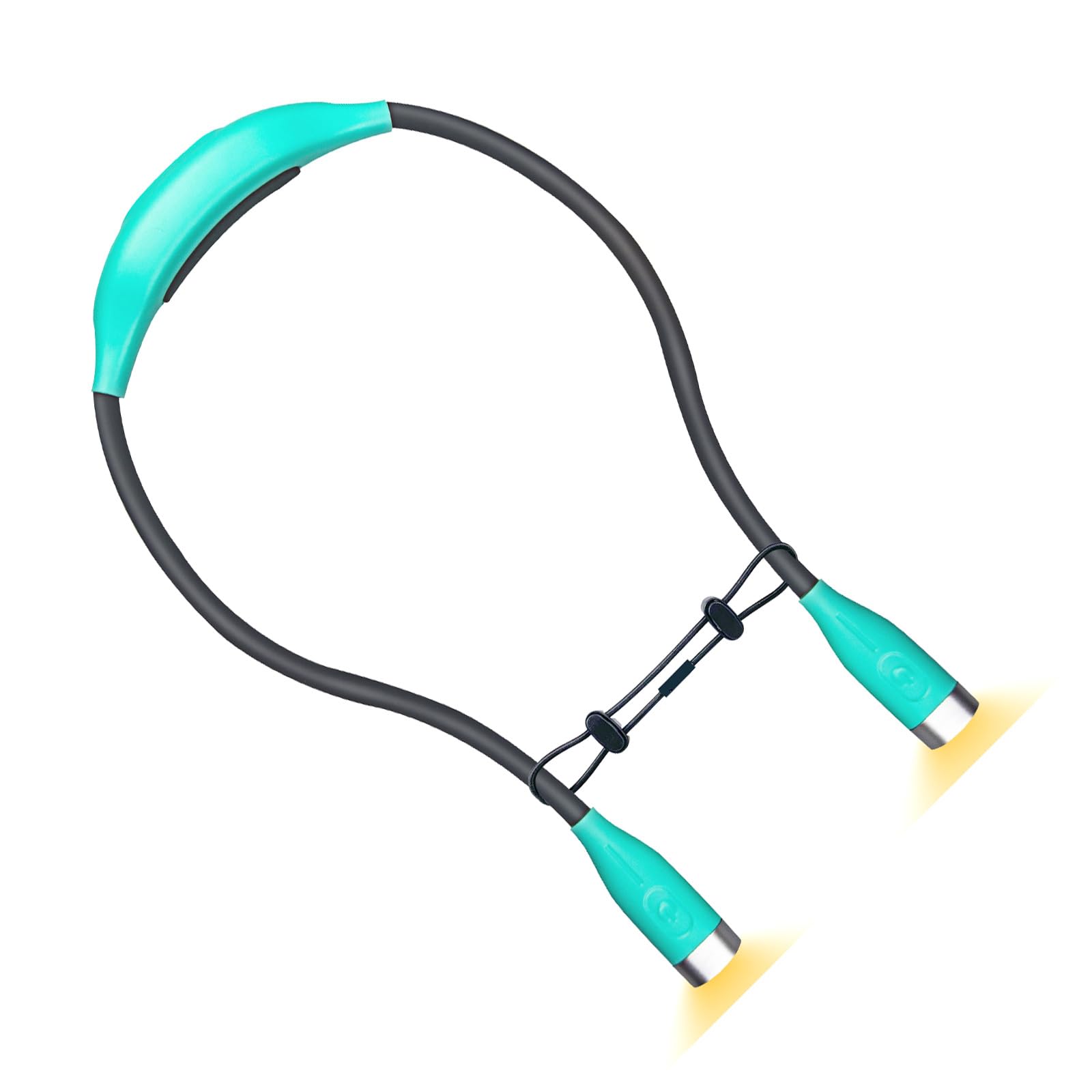 Hsioluted Flexible Neck Reading Light 3 Color Modes Rechargeable Battery Ergonomic Design for Bedside Reading Repair Work Travel LED Neck Light for