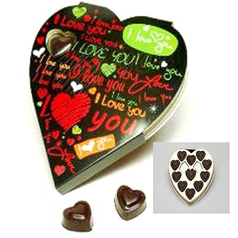 Ghasitaram Gifts Chocolate - Heart Chocolate Box