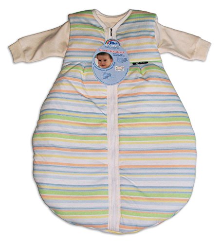 Alvi Kombi-Schlafsack 110 cm Ganzjahres Baby-Schlafsack 2-teilig -...