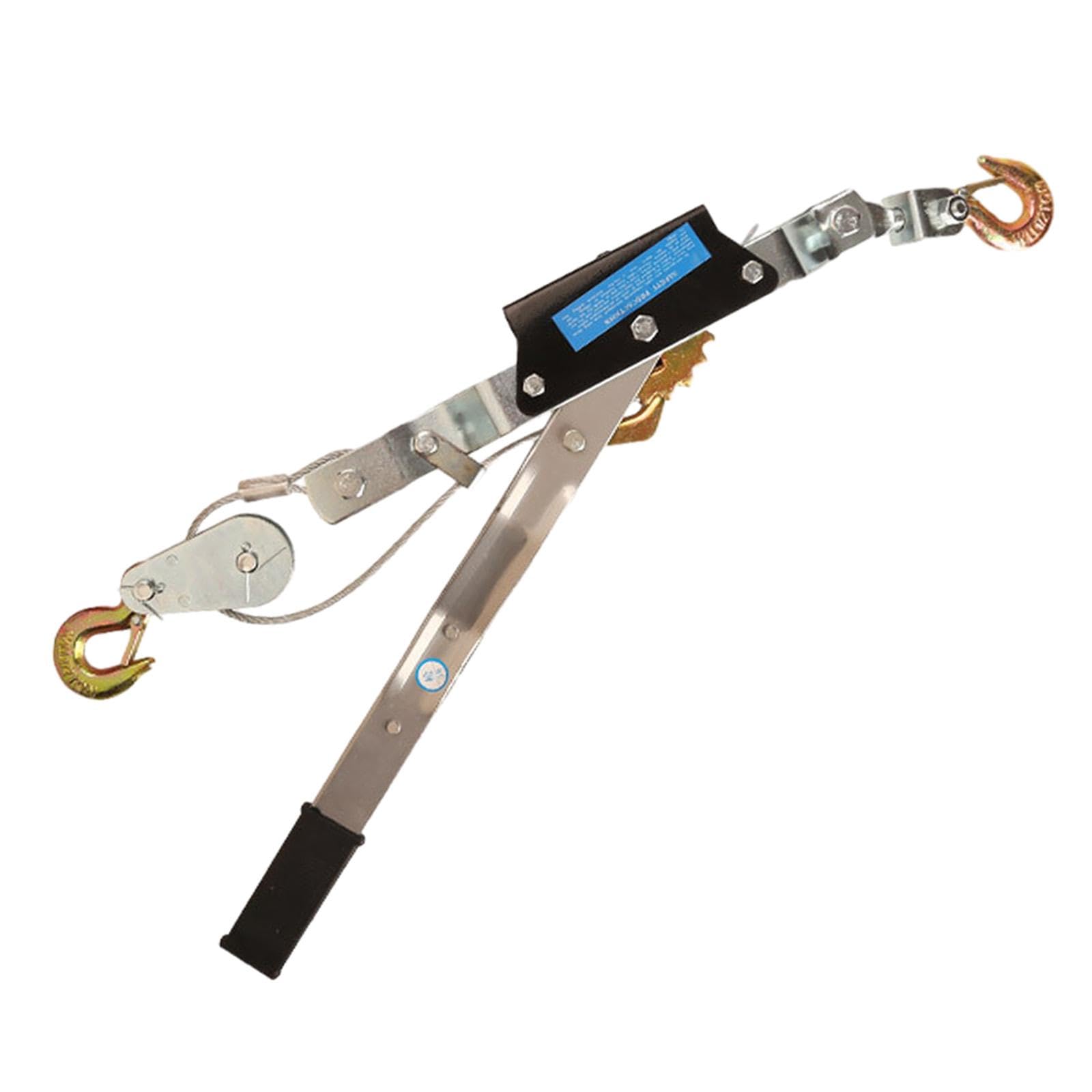 Turnbuckle Drahtspanner Kabelspanner Seilspanner Drahtseilspanner Manuell Verstellbar mit Doppelhaken für Handwerk Gartenbau Renovierungsarbeiten, 4T