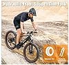 Electric Bike for Adult 1400W Peak, 48V 720WH Removable Battery, 72 Miles 28 MPH, 26" Fat Tire Electric Mountain Bike with Hydraulic Suspension, 7-Speed ,UL Certified Commute Mountain Ebikes for Men #4