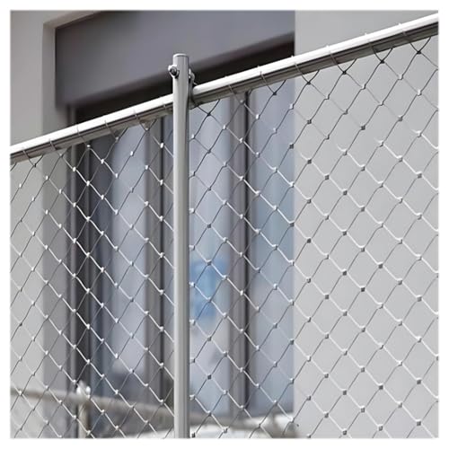 Filet en acier inoxydable 304 durable et flexible pour sécuriser les balcons - 2