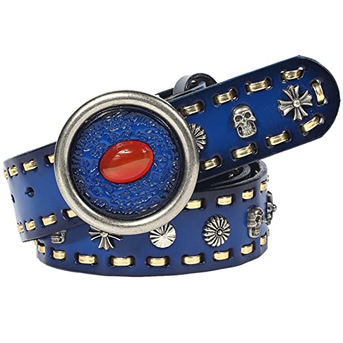 Ceinture à rivets punk rock gothique idéale pour sublimer vos jeans casual