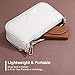 MaxGear Business Card Holder, PU Leather Business Card Case Pocket for Men or Women, Professional Slim Credit Cards Carrier Name Cards Holder Wallet with Magnetic Shut, Light Coffee