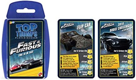 Fast & Furious Top Trumps Card Game