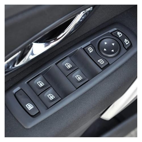 Interrupteurs bouton-poussoir vitre électrique gauche pour réparer commande Megane 3 - 4