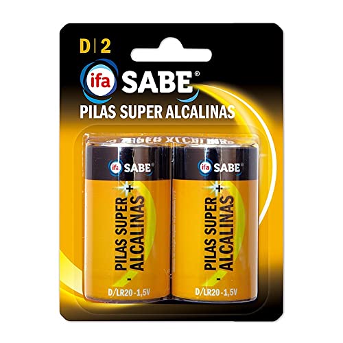 Ifa Sabe Pilas Super Alcalinas D LR20-2 Unidades