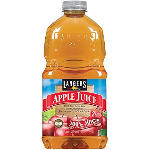Langers, Apple Juice, 64 Fl Oz Bottle Cover