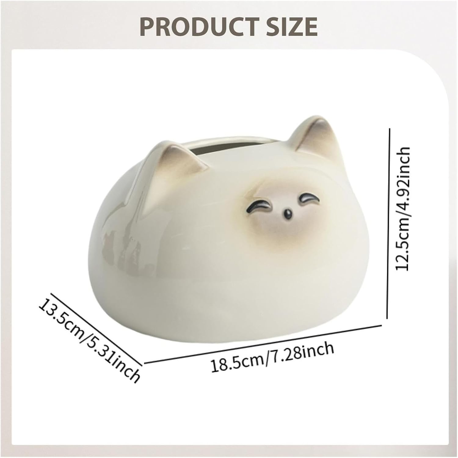 Tissue Box Holders Facial Tissue Box Cover Dispenser Home Decor Ceramic Novelty Napkin Holder Fun Bathroom Decor