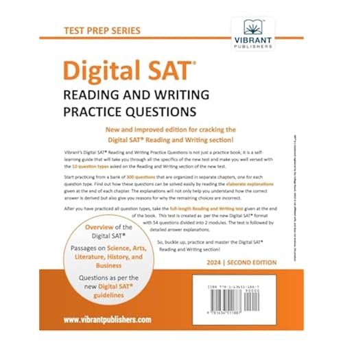Digital SAT Reading And Writing Practice Questions