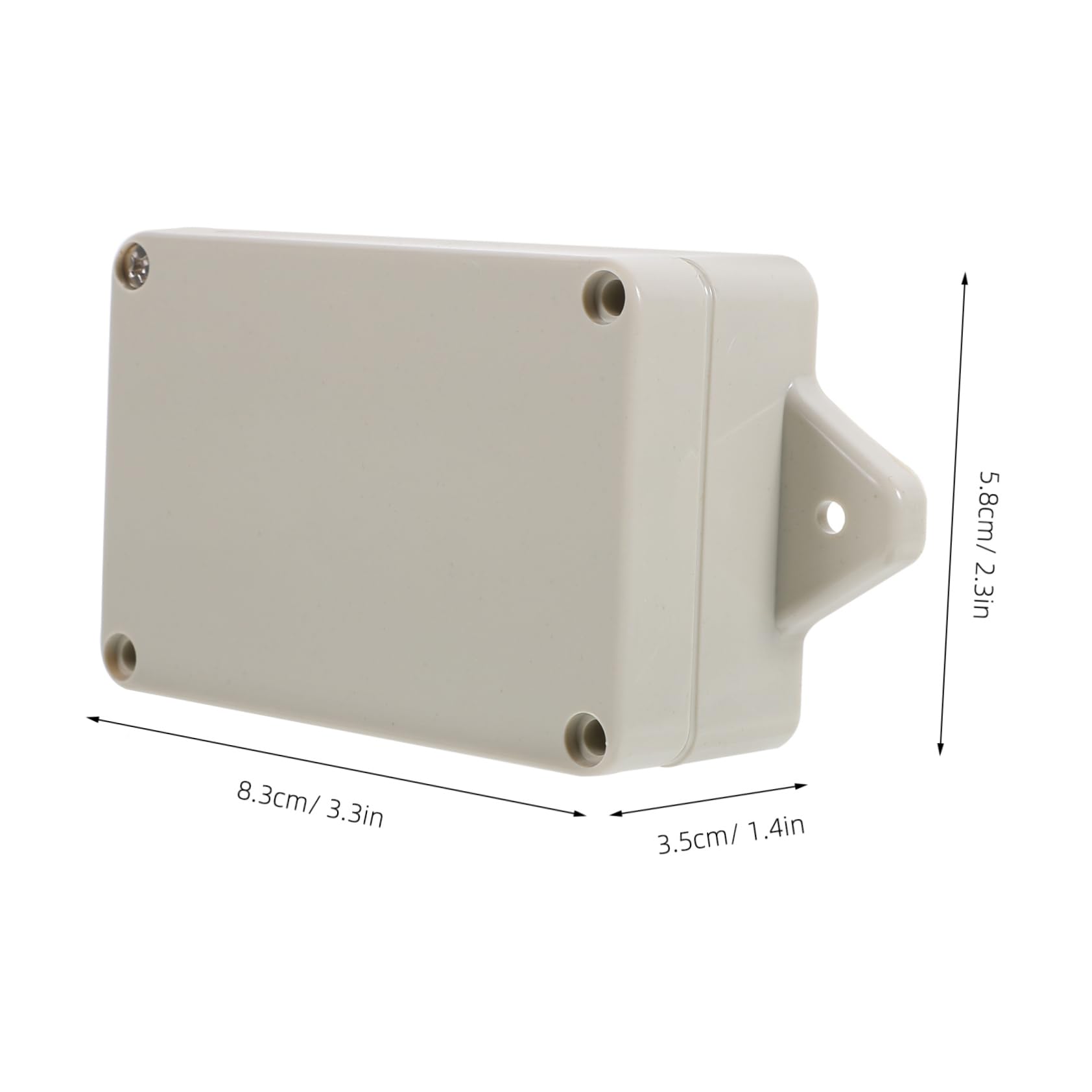 Hemobllo 10pièces Boîte De Jonction Étanche Plastique Boîtier Électronique Pour Électriques Aux Intempéries Et Facile à Installer