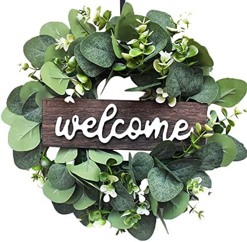 Formemory 造花 ユーカリ リース ドライフラワー 花輪 クリスマスリース ガーランド 玄関飾り 壁掛け 庭園飾り デコレーション クラフト クリスマス花輪 玄関 庭園 ドア ぶら下げ飾り ウエルカム 魅力的な Formemory 造花 ユーカリ リース ドライフラワー 花輪 クリスマスリース ガーランド 玄関飾り 壁掛け 庭園飾り デコレーション クラフト クリスマス花輪 玄関 庭園 ドア ぶら下げ飾り ウエルカム 魅力的な