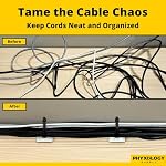 Super-Adhesive X-Large Cable Tie Mounts 100 Pack For Fast, Frustration-Free Wire Management. Anchor These Zip Tie Bases Tools-Free With Sticky Backs Or Use Screw-Holes For Permanent Hold