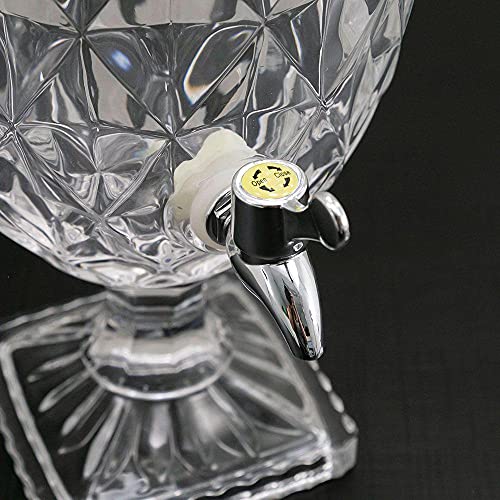 Suqueira de Vidro Lyon 4,5l Natural - Solei