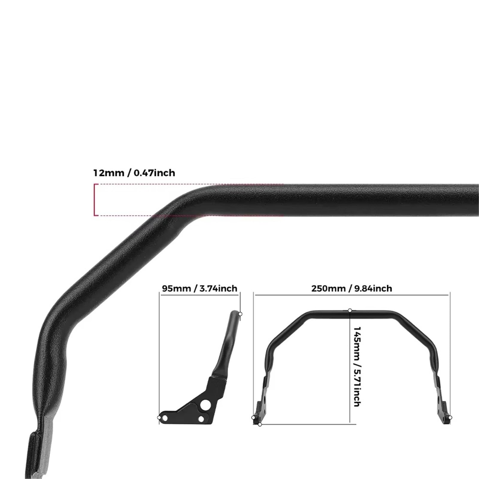 Porta Movil Moto Manillar Soporte para teléfono con navegador GPS para BMW R1200GS R1250GS para Adventure R1250GSA