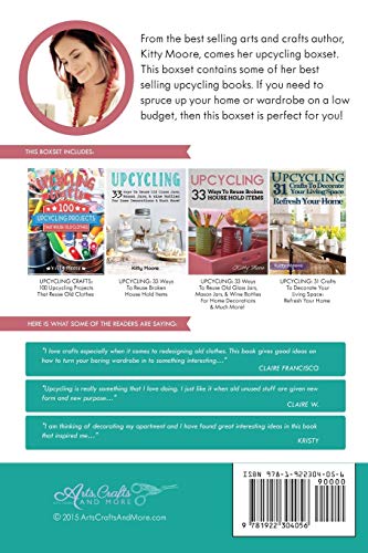 Upcycling Crafts Boxset Vol 1: The Top 4 Best Selling Upcycling Books With 197 Crafts! - Image 2