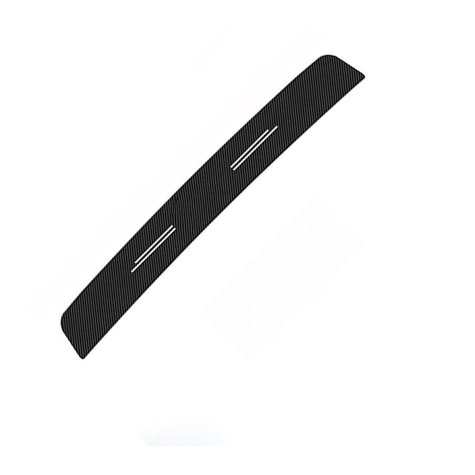 for Hyundai IX35 Rear Trunk Bumper Protective Stickers Entry Pedal Scuff Scratch Film LuminousCar Door Sill Decals(Trunk 1pc)
