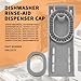 00611575 Dishwasher Rinse-Aid Dispenser Cap Fit for Bosch Dishwasher Replacement Part