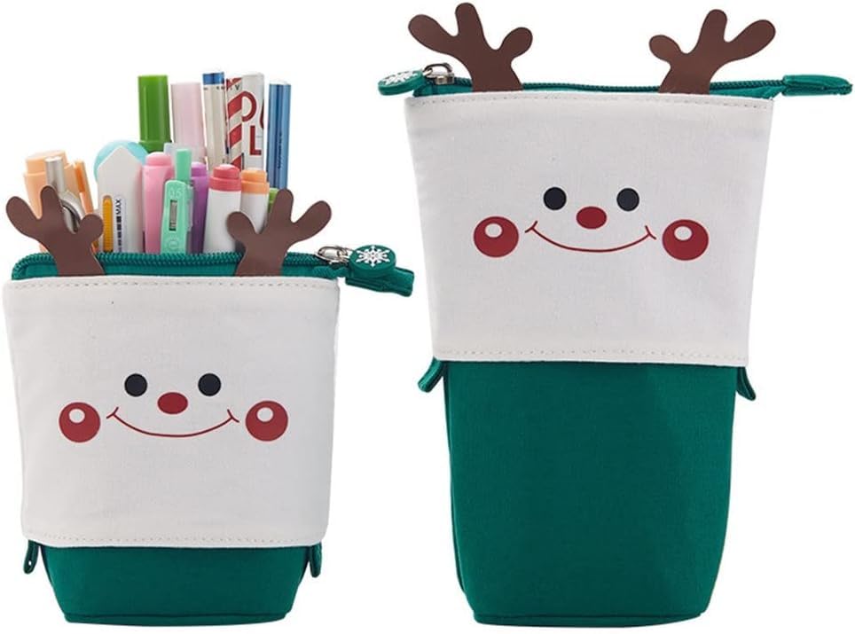 Image of Storio Pencil Box Pouch for School Kids Girls & Boys Aesthetic | Cute Stationary Compass Box Case Organiser Office School Supplies - Color As per Availability Multicolour