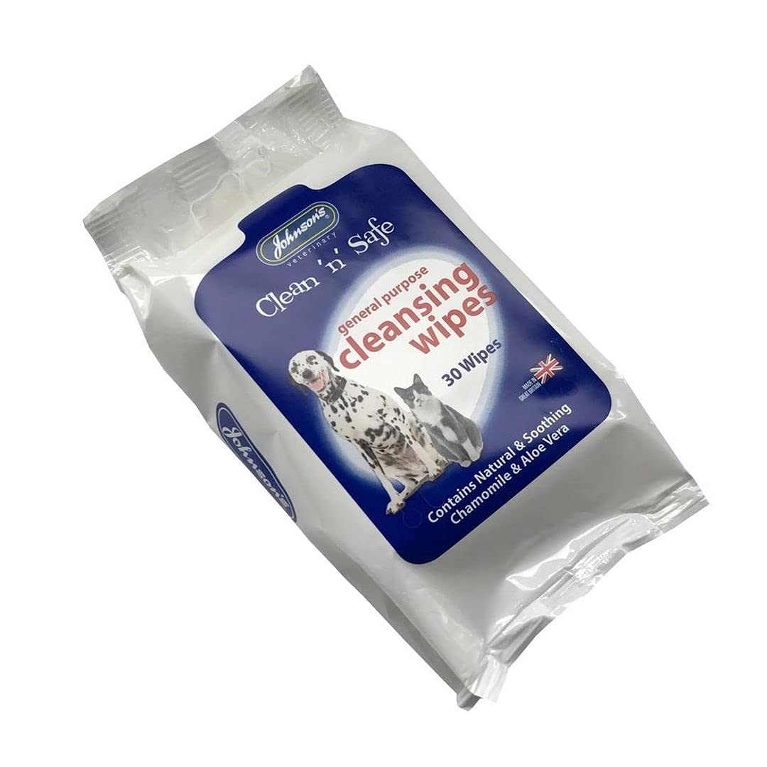 Pet Things Jvp Cleansing Wipes Sachet Of 30 Wipes (Pack of 6)