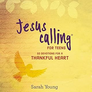 Jesus Calling: 50 Devotions for a Thankful Heart Audiobook By Sarah Young cover art